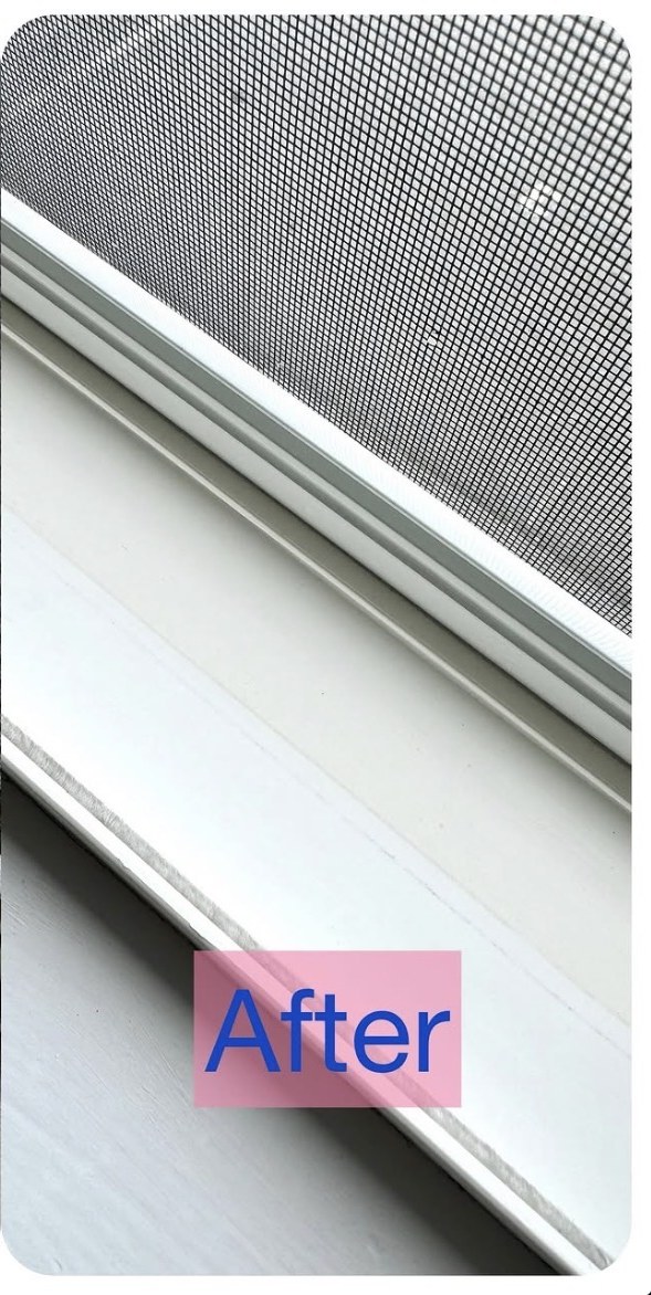 Window sill - after